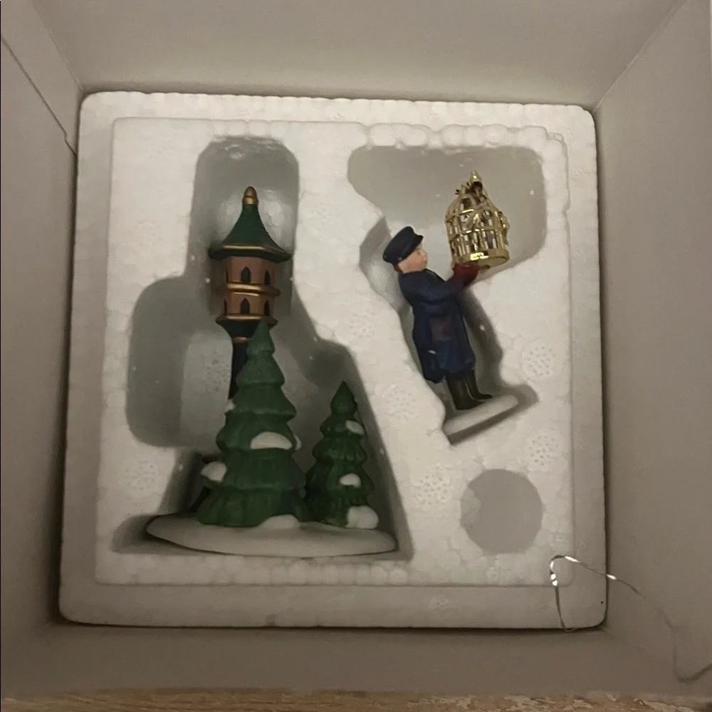 Dept 56 Twelve Days of Christmas “Two Turtle Doves” Handpainted Porcelain